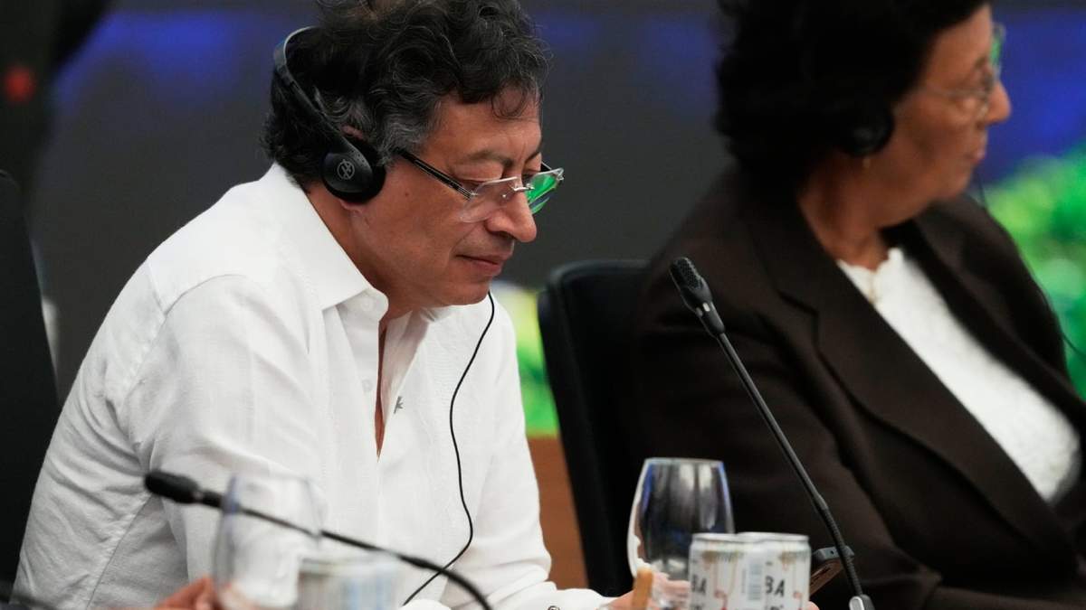 El presidente de Colombia, Gustavo Petro