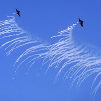 Cazas de Corea del Sur lanzan bombas por accidente y dejan ocho heridos