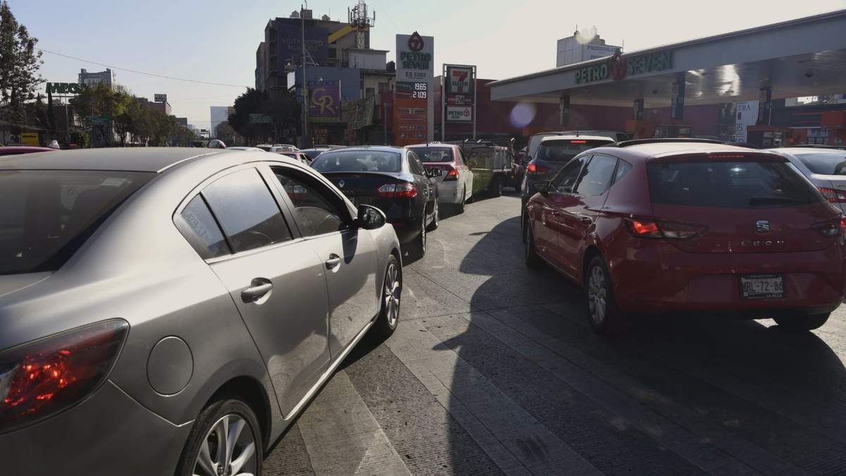 Automovilistas en la Ciudad de México