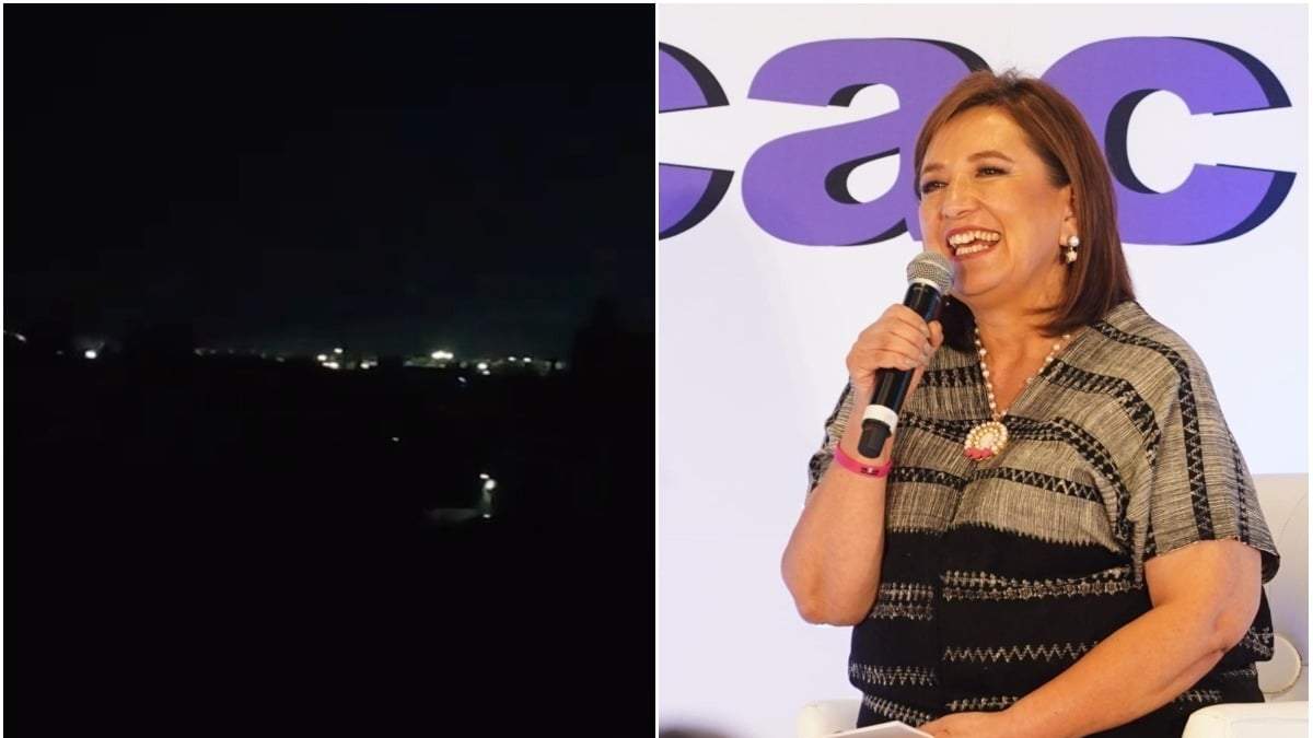 Xóchitl Gálvez habló sobre los apagones