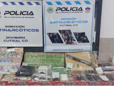 Ocho detenidos y 1.100 dosis de cocaína secuestradas en un operativo antinarcóticos