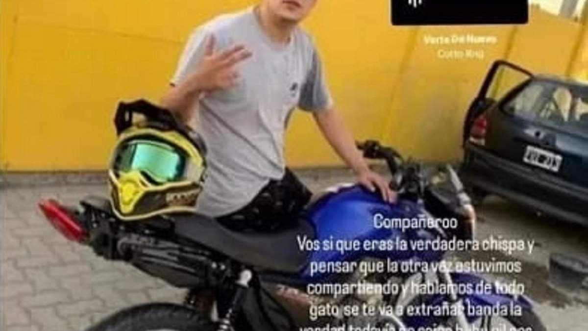 El posteo con una amenaza a la Policía. Fuente: (Facebook)