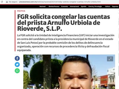 Alerta a nuestros lectores: crean página web falsa de Proceso