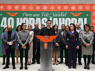 MC solicita periodo extraordinario para legislar reforma laboral de 40 horas