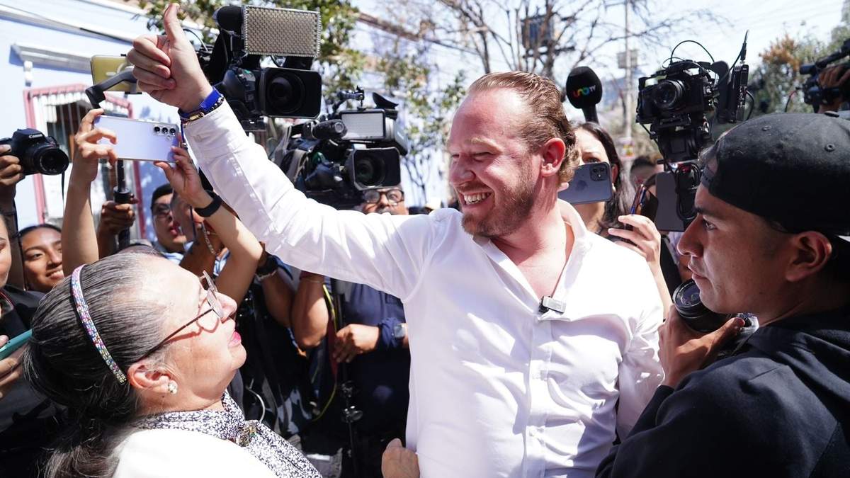 El candidato panista