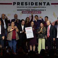Bajo la sombra de AMLO, Sheinbaum ya es la precandidata presidencial de la 4T rumbo a 2024 (Video)