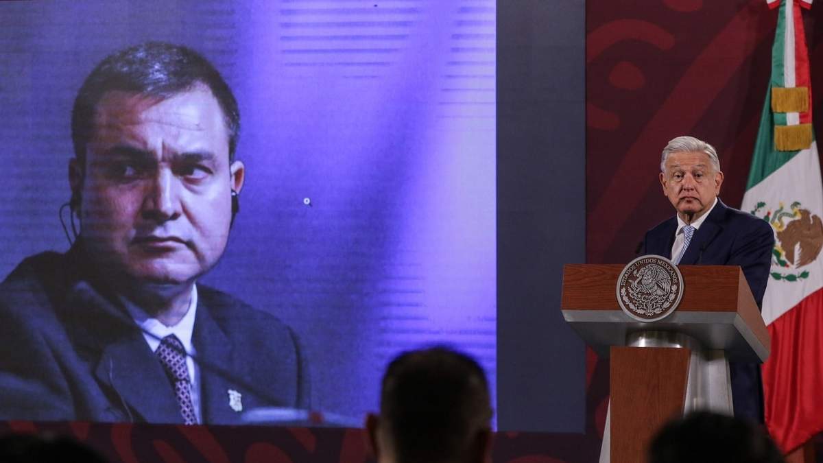 AMLO habló sobre el jucio a García Luna en la mañanera