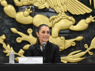 Desde la frontera, Sheinbaum envía mensaje a Trump: “solo con el T-MEC podremos enfrentar a China”