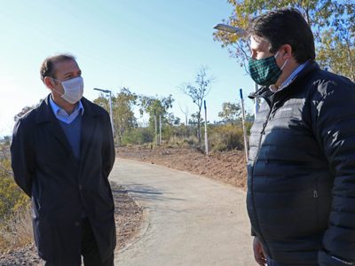 Gutiérrez y Gaido inauguraron una gran obra en el oeste de Neuquén Capital