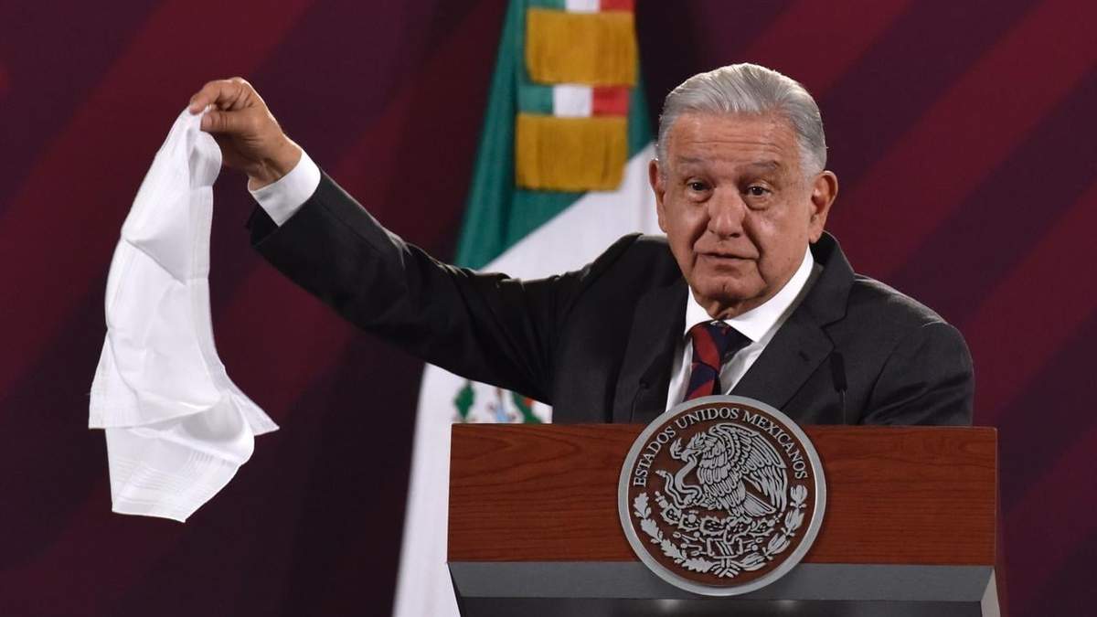 El mandatario en Palacio Nacional