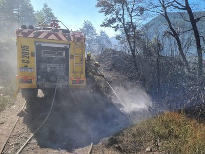 Fue contenido el incendio en Lago Hermoso que arrasó con 1,5 hectáreas