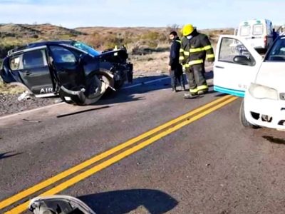 Rutas peligrosas: un accidente en Coronel Belisle dejó víctimas fatales
