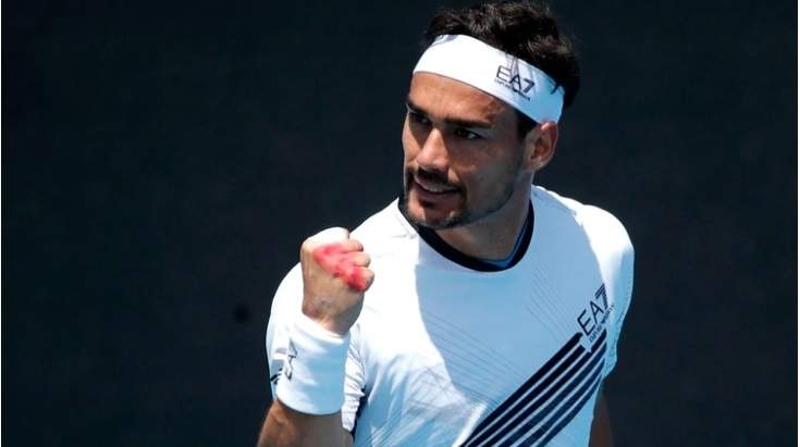 Fabio Fognini. Fuente: (Twitter)