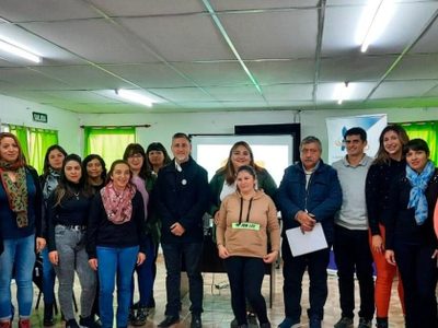 Referentes del norte neuquino se capacitaron en Economía Social
