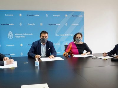 Darío Martínez anunció obras de energía eléctrica para San Luis