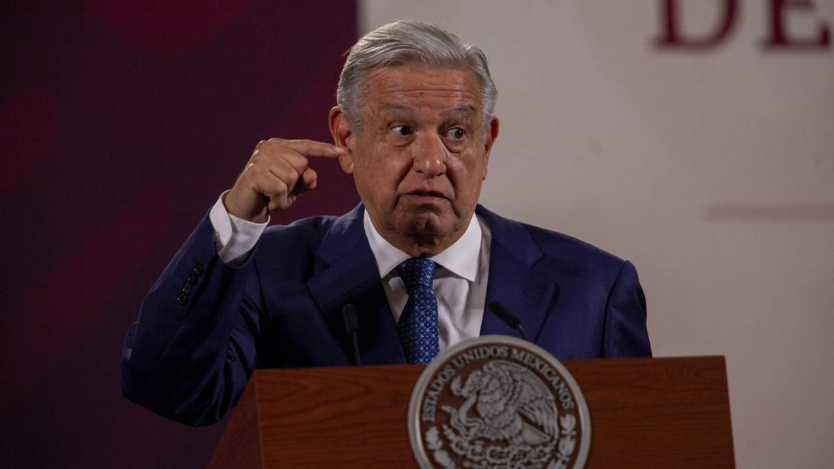 El presidente López Obrador