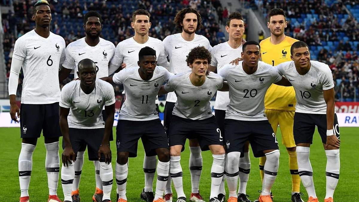 Selección de Francia. Fuente: (Twitter).