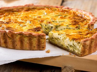 Tarta de puerros cremosa: una receta simple y exquisita para salir del paso y lucirte