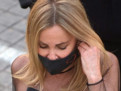 Ana Obregón le paró el carro a unos reporteros ante la insistencia: "No es momento"