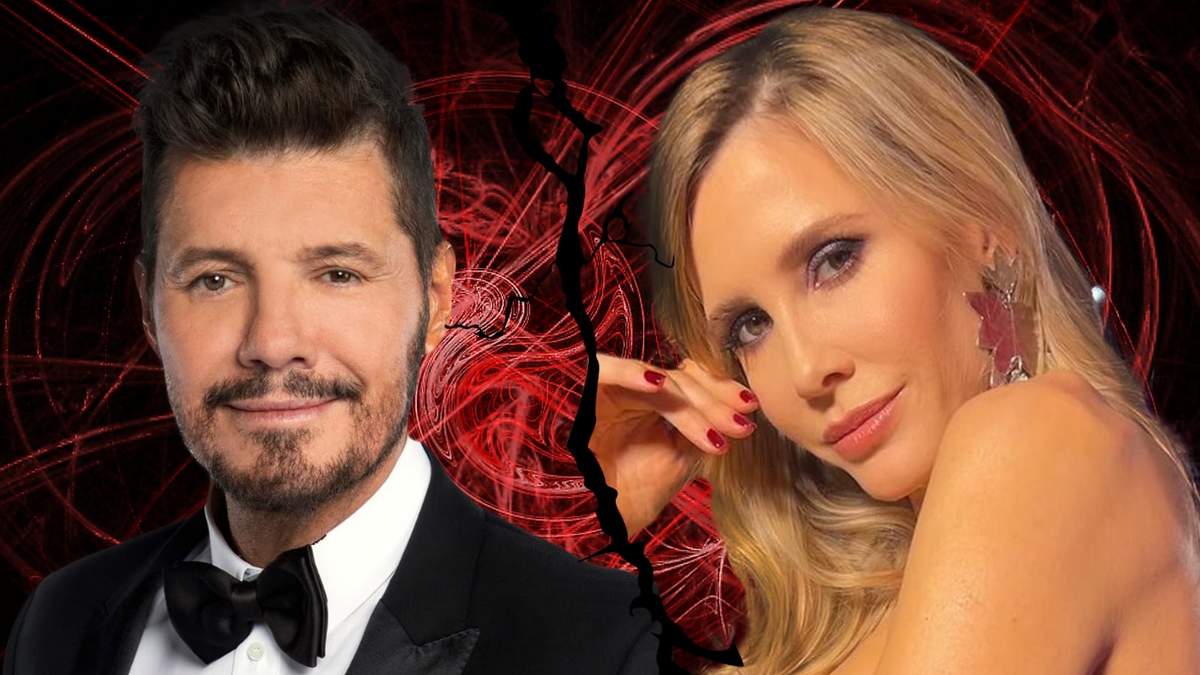 Guillermina Valdés y Marcelo Tinelli. Fuente: (Minuto Neuquén)