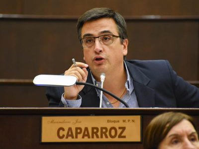 Maximiliano Caparroz se cruzó con Silvia Sapag ¿Qué le dijo?