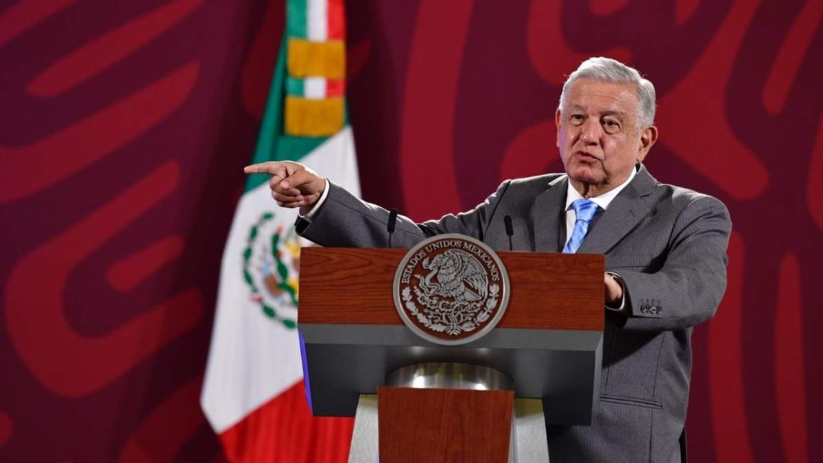 El presidente López Obrador