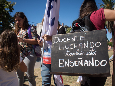 Los docentes rechazaron la oferta salarial y convocan a un nuevo paro: cuándo será