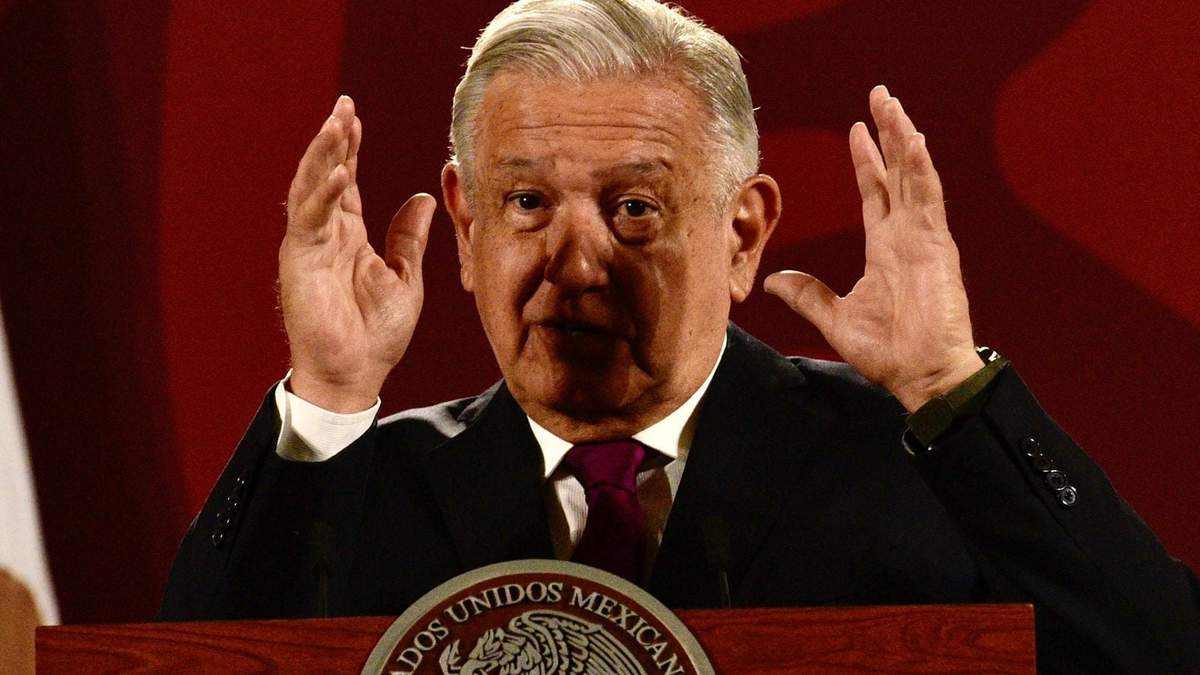 López Obrador en la conferencia matutina