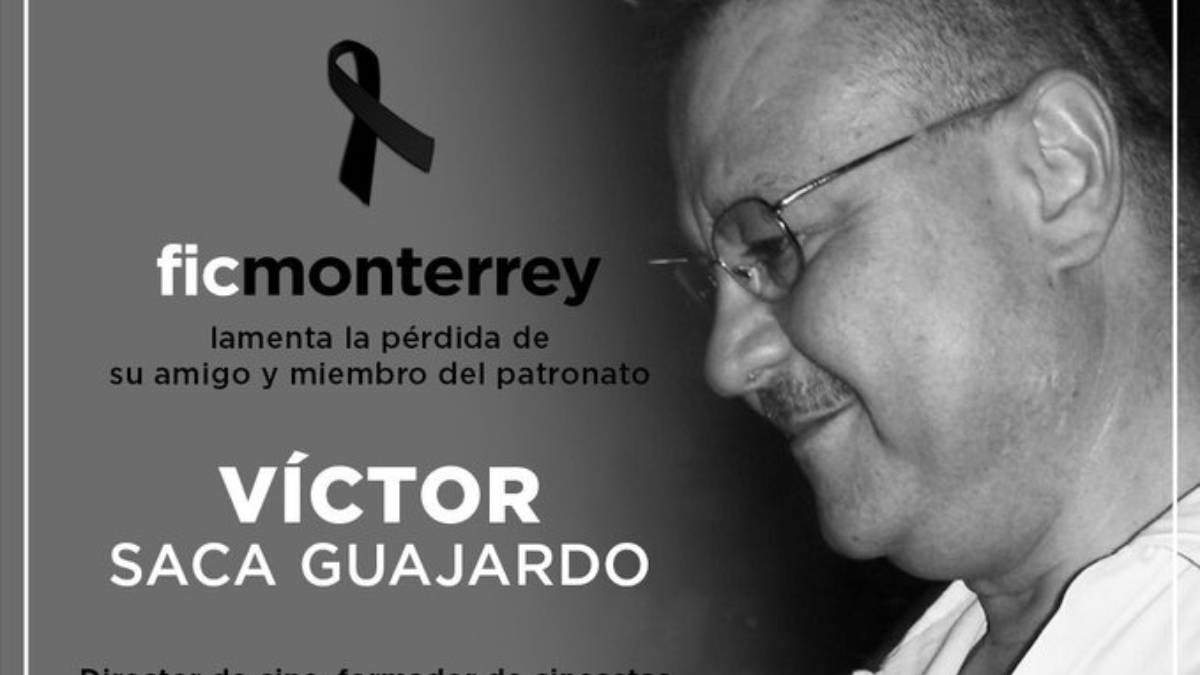 El cineasta Víctor Saca Guajardo