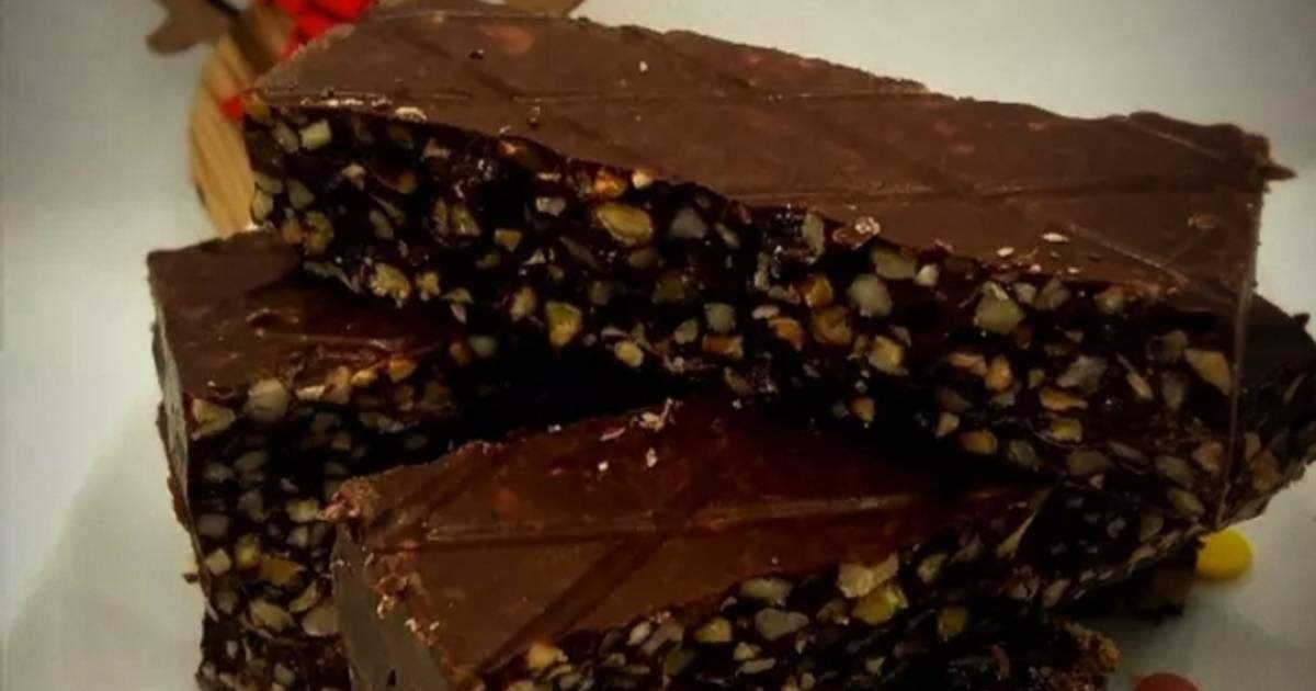 Turrón navideño. Fuente: (Cookpad)