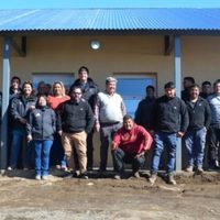 Habilitan una vivienda para el personal vial que lucha contra la nieve en Pino Hachado