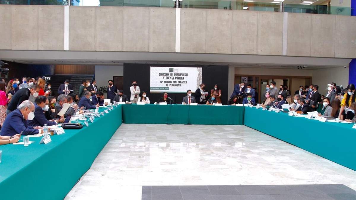 Sesión de la Comisión de Presupuesto y Cuenta Pública de la Cámara de Diputados