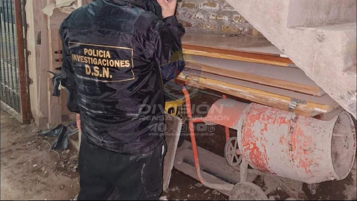 Allanamientos en Plottier. Fuente: (Policía de Neuquén)