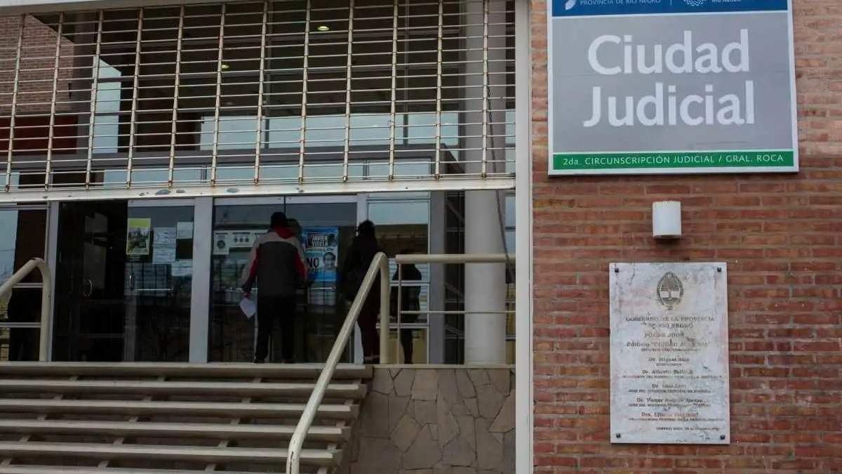 El juicio se desarrolló en la Ciudad Judicial de General Roca. Fuente: (X)