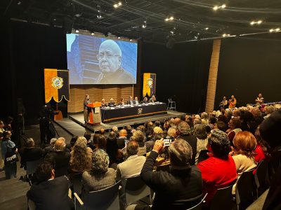 UNAM rinde homenaje a Gerardo Estrada, “tlatoani” de la cultura (Video)
