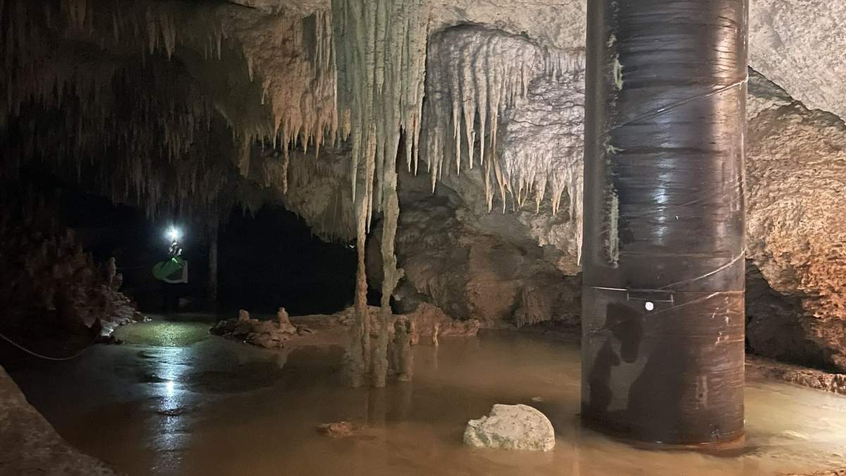 Afectación a sistema de ríos subterráneos por el Tren Maya