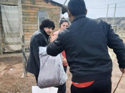 Río Negro: Refuerzan la asistencia ante la ola polar