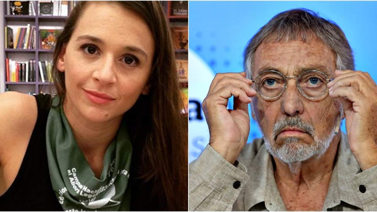 Laura Azcurra y Luis Brandoni. Fuente: (Twitter)