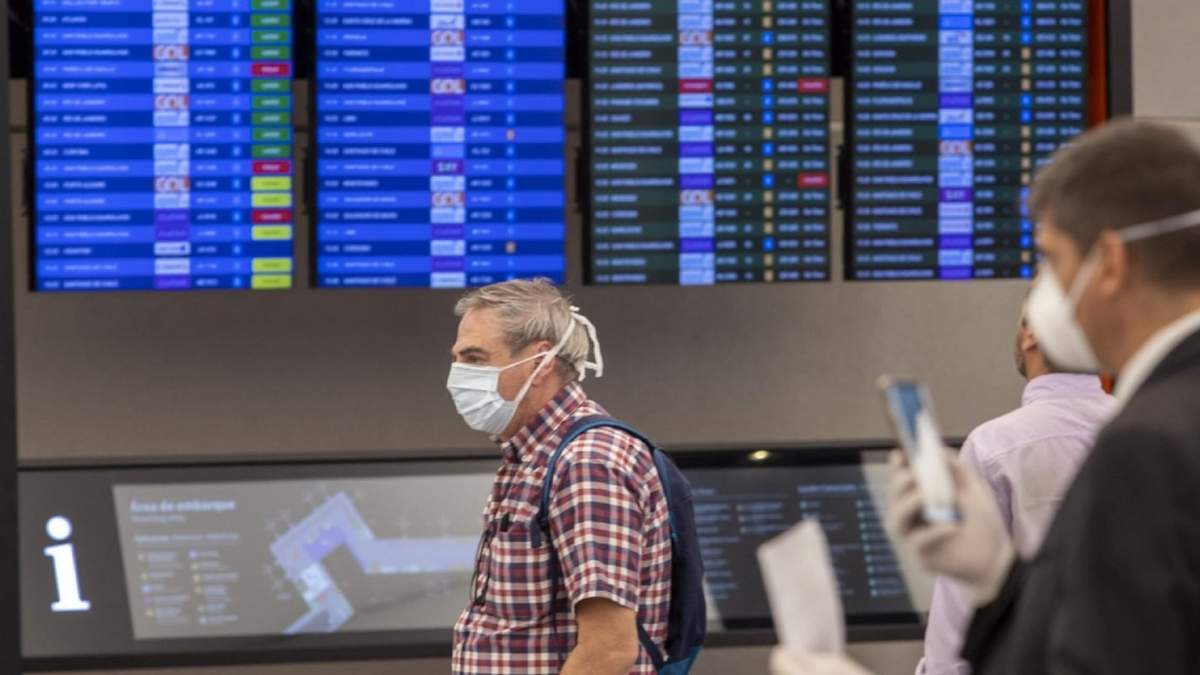 Aeropuerto de Ezeiza. Fuente: (Twitter)