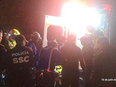 Un hombre cayó a una barranca de 30 metros de profundidad en Pico del Águila, Tlalpan