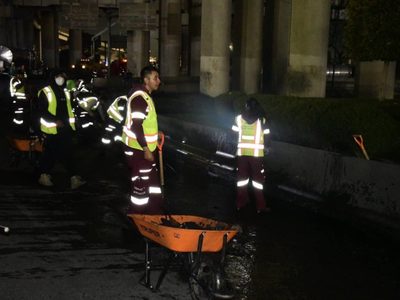 Fiscalía de la CDMX descarta que baches causaran volcadura y explosión de pipa