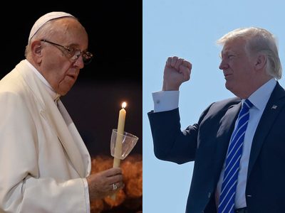 Bergoglio y Trump: Como el agua y el aceite