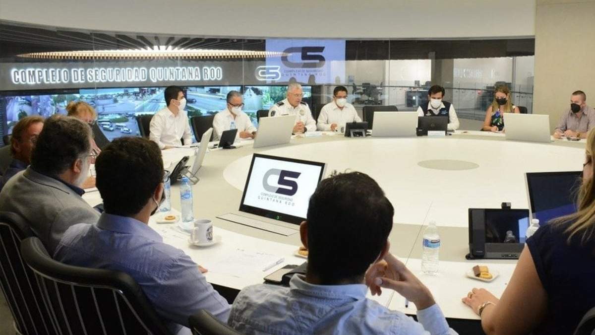 Mesa de trabajo sobre seguridad en Quintana Roo