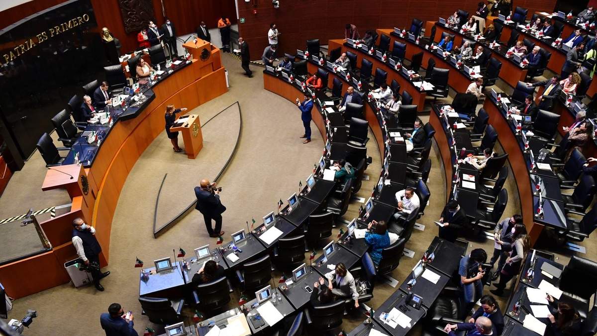 Sesión del Senado de la República