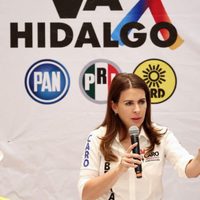 Va por México defiende a su candidata Carolina Viggiano y exige a AMLO no intervenir en Hidalgo