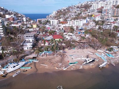Huracán Otis dañó al menos 4 mil 607 viviendas aseguradas en Guerrero: AMIS