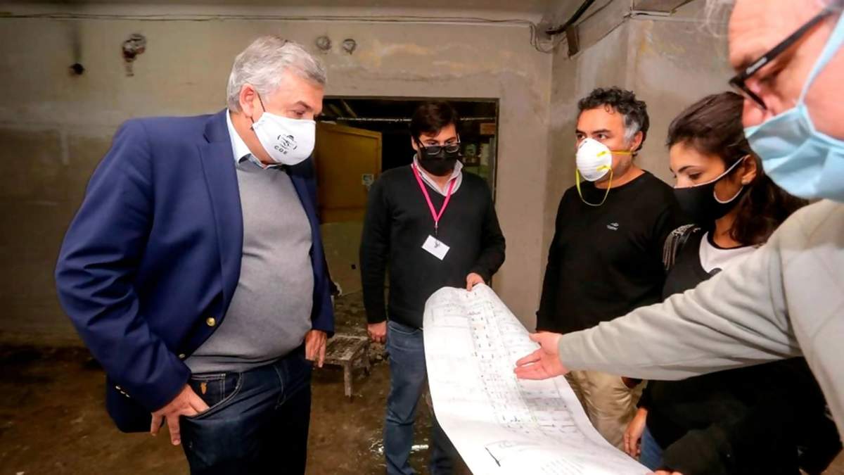 Gerardo Morales con colaboradores. Fuente: (Twitter)