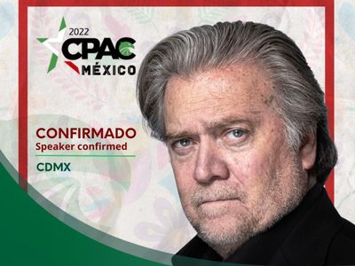Steve Bannon, Eduardo Bolsonaro y Lech Walesa entre asistentes a cónclave de conservadores en CDMX