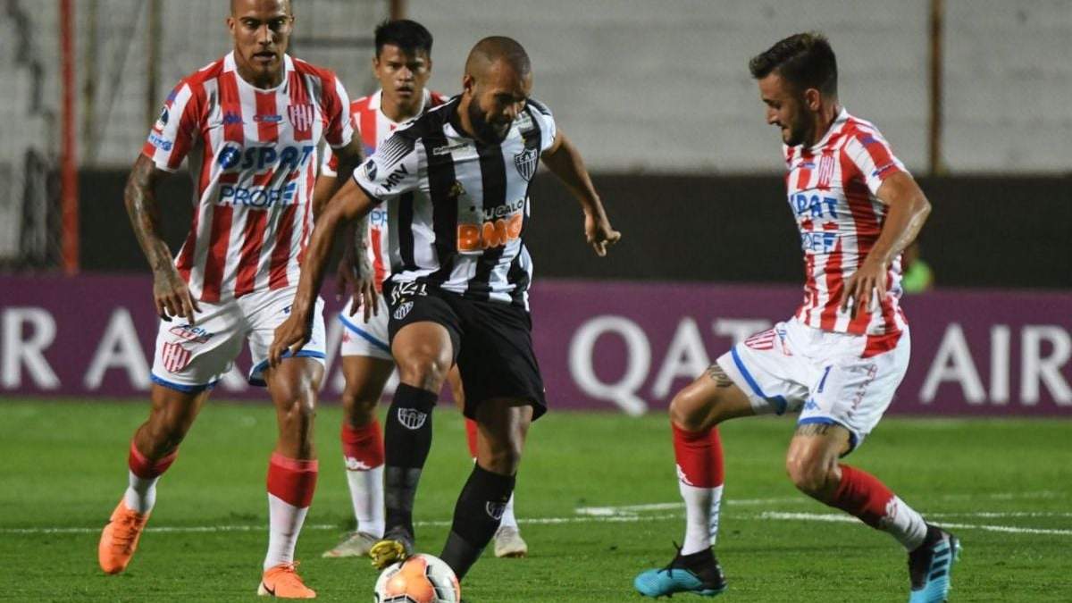 Unión vs Atlético Mineiro. Fuente (Instagram)