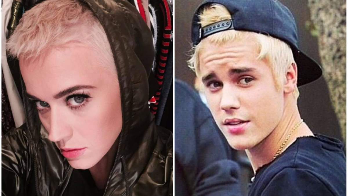 Justin Bieber y Katy Perry. Fuente: (Instagram)